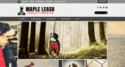 Desktop Screenshot of mapleleash.com